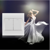 TCL一羅格朗 TCL一羅格朗 美淳系列 暗裝雙聯開關