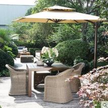 斐梵戶外遮陽傘維多利亞雙頂羅馬傘花園太陽傘庭院遮陽傘側傘