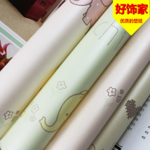 卡通兒童房環(huán)保無紡布墻壁紙 素色無紡布精美壁紙 批發(fā)供應