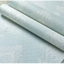 歐式奢華大馬士革無紡纖維墻紙 臥室客廳滿鋪餐廳 電視墻壁紙批發(fā)